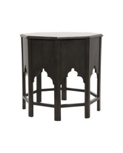 Hand-Carved Moroccan Wood Table 041 - Premium Quality, Custom Dimensions