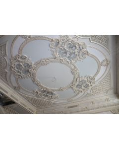 Moroccan Gypsum Plaster Rose - Premium Handcrafted Ceiling