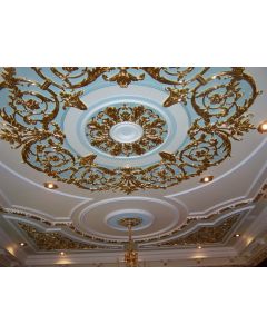 Premium Moroccan Handmade Gypsum Plaster Ceiling 034 for Exquisite Interiors