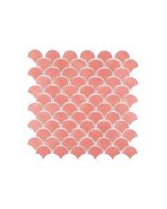 Moroccan Fish Scale Tiles - Grapefruit Delight