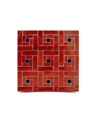 Moroccan Mosaic Multi-Color Pattern Tile - Oriental Charm