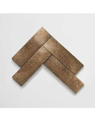 Handcrafted Natural Brown Bejmat Tiles - Vintage Moroccan Charm