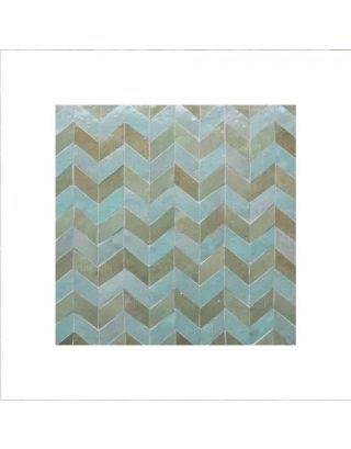 Olive Green Moroccan Bejmat Tiles - Handmade Elegance for Indoors & Outdoors