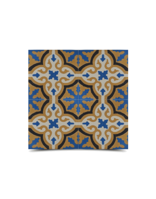 Moroccan Zellige Cement Tiles - Handcrafted Multi-Color Patterns