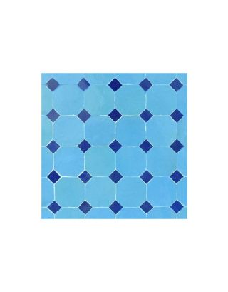 Moroccan Mosaic Blue Tile Collection - Handcrafted Elegance