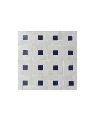 Timeless Moroccan Mosaic Tiles in Blue & White