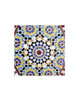 Moroccan Mosaic Pattern in Multi Colors - High-Quality Durable Tiles