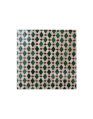 Moroccan Mosaic Tile: Vibrant Multi-Color Geometric Design