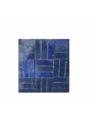 Royal Blue Handmade Moroccan Bejmat Tiles