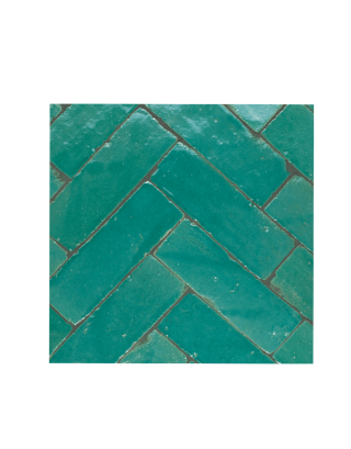 Sea Mist Green Handcrafted Moroccan Bejmat Tiles