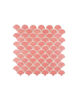 Moroccan Fish Scale Tiles - Grapefruit Delight