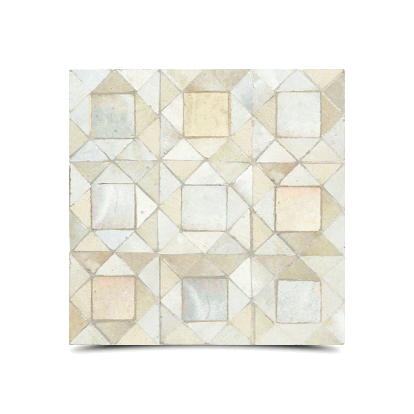 Moroccan Mosaic White Pattern Tiles - Elegant and Durable
