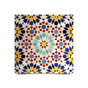 Moroccan Mosaic Tiles Multi Color - Intricate Floral & Geometric Designs.