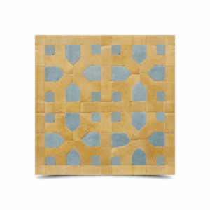 Moroccan Mosaic Tile - Beige & Gray Geometric Design