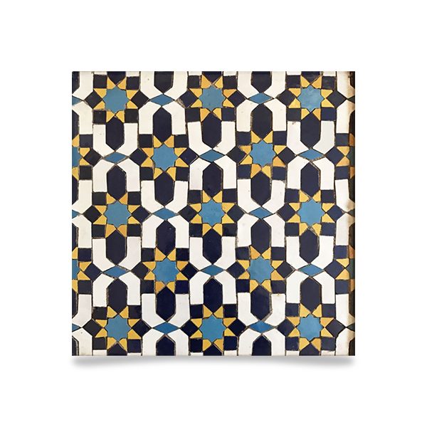 Moroccan Mosaic Patterns 10 - Glazed Tiles for Kitchens, Bathrooms
