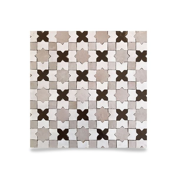 Elegant Moroccan Mosaic Tiles - High-Quality Glazed Patterns
