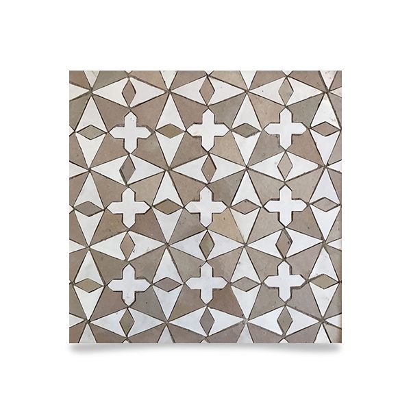 "Premium Glazed Moroccan Mosaic Tiles - Versatile Patterns"