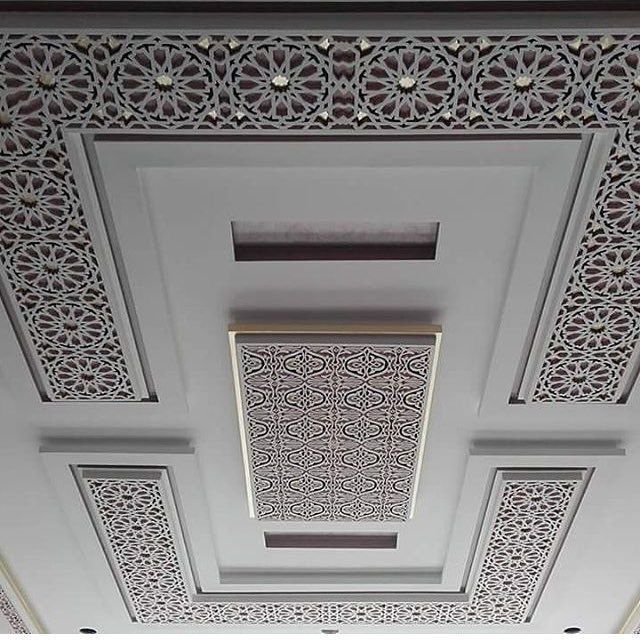 Premium Moroccan Gypsum Plaster Arch - Handcrafted Design