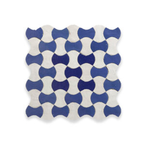 Elegant Moroccan Mosaic Tiles - High-Quality Glazed Finish