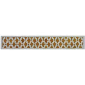 Moroccan Mosaic Border Multi-Colors: Handcrafted Geometric Design