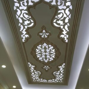 Exquisite Moroccan Arch Gypsum Plaster Ceiling - Premium Quality and Elegant Design