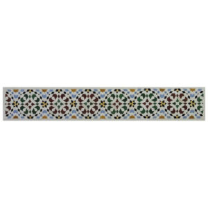 Moroccan Mosaic Border Multicolor - 46 for Walls & Floors