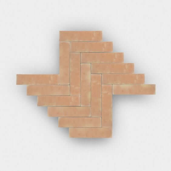 Moroccan Bejmat Tiles - Earthy Tan Shade - High-Quality Durability