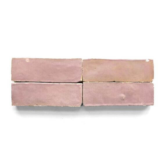 Pale Pink Handcrafted Moroccan Bejmat Tiles