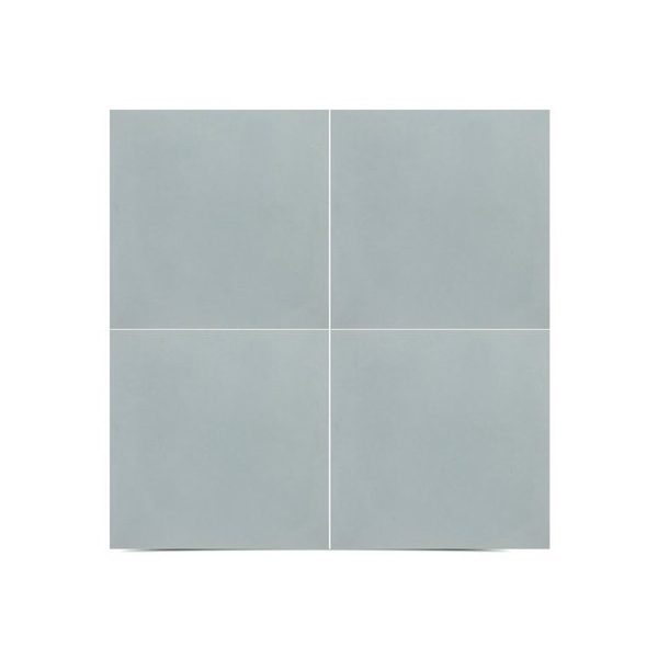 Moroccan Solid Gray Cement Tiles - Handcrafted Fez Quality