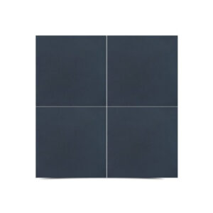 Moroccan Solid Black Cement Tiles - Handmade Artisan Zellige - Fez Craftsmanship