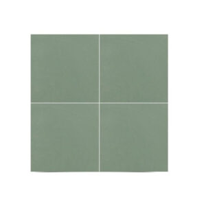 Moroccan Cement Tiles Cold Green - Premium Glazed Finish