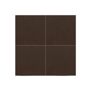 Moroccan Dark Brown Cement Tiles - Durable Glazed Floor Tiles