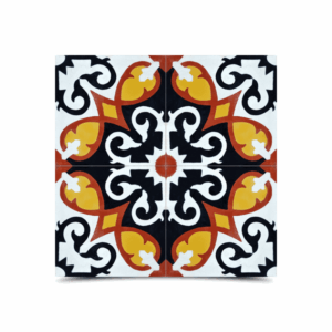 Captivating Moroccan Cement Tile in Multi-Colors - Waterproof & Durable