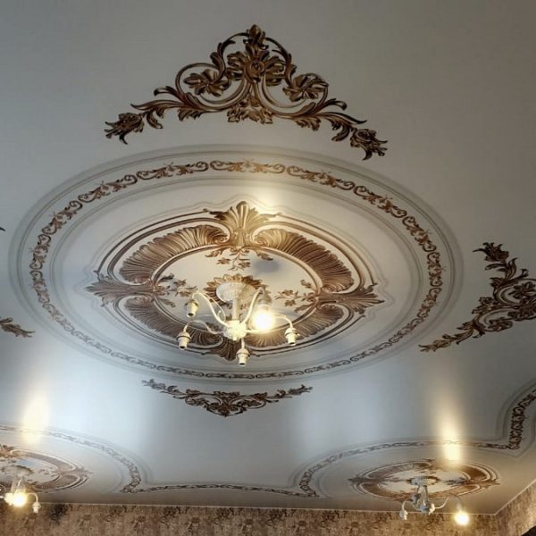 Exquisite Moroccan Style Plaster Ceiling Handcrafted with Premium Quality Materials