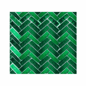 Emerald Green Moroccan Bejmat Tiles - Handcrafted Vintage Elegance