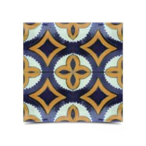 Moroccan Geometric Hand Painted Mosaic Tile