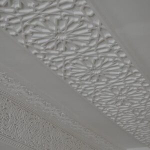 Gypsum Plaster Arch 002 – Handcrafted Moroccan Style Arch