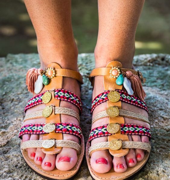 Boho Sandals 021 - Trendsetting Boho Style
