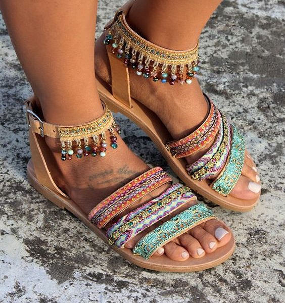 Boho Sandals 025 - Stylish & Comfortable Summer Footwear