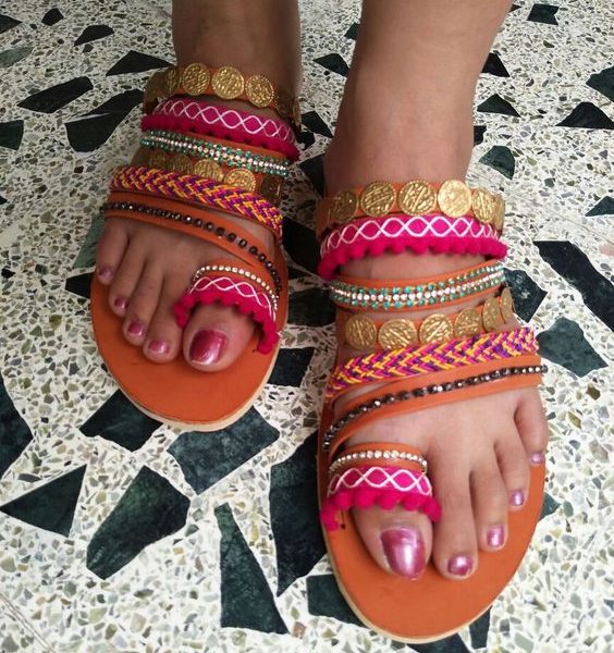 Boho Chic Comfort Sandals - High-Quality Design