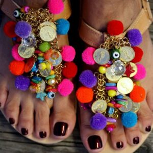 Boho Chic Comfort Sandals - Elegant & Durable Design for Summer