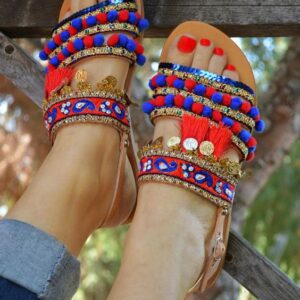 Boho Sandals 051 - Trendy and Versatile Statement Sandals