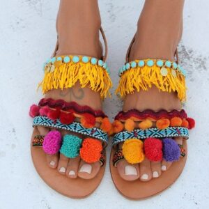 Chic Boho Sandals - Trendy Design for Fashion and Comfort