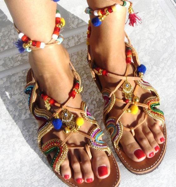 Boho Sandals 053 - Stylish and Comfortable Boho Sandals