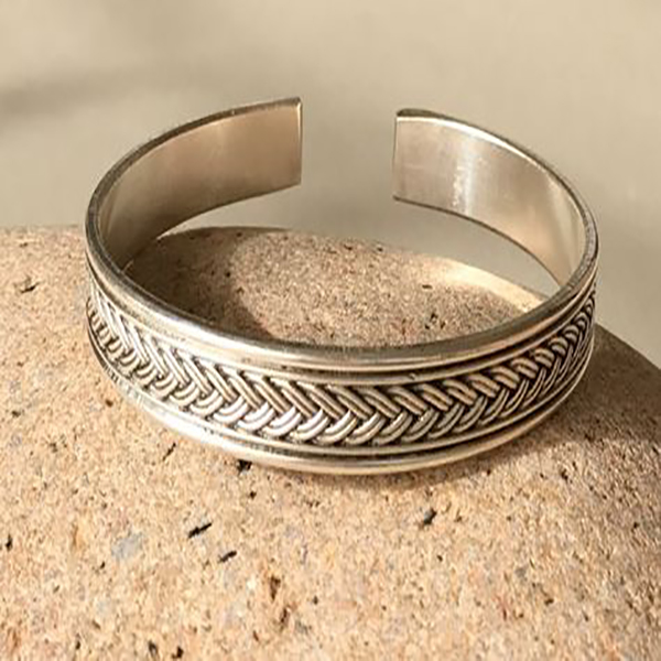 Moroccan Tuareg Berber Inspired Silver Bracelet