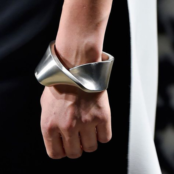 Moroccan Tuareg Berber Silver Geometric Bracelet