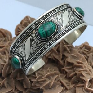 Moroccan Tuareg Silver Bracelet | Handcrafted Cultural Accessory