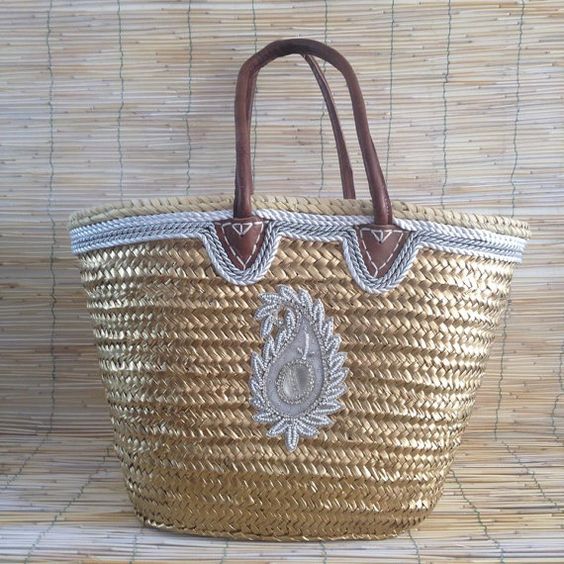 Moroccan Straw Handbag | Ethically Handmade Basket