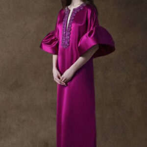 Moroccan Bohemian Kaftan Dress 122 - Exquisite Embroidery & Trendy Design
