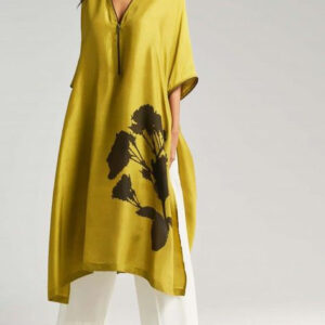 Moroccan Embroidered Kaftan Dress: Bohemian Chic Elegance.